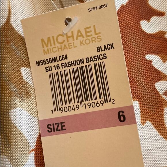 NEW Michael Kors women’s size 6 black shorts - Picture 4 of 6